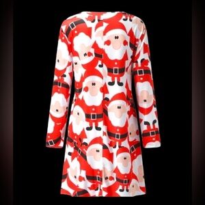 Christmas Santa Swing Dress Size XL (US size 10)